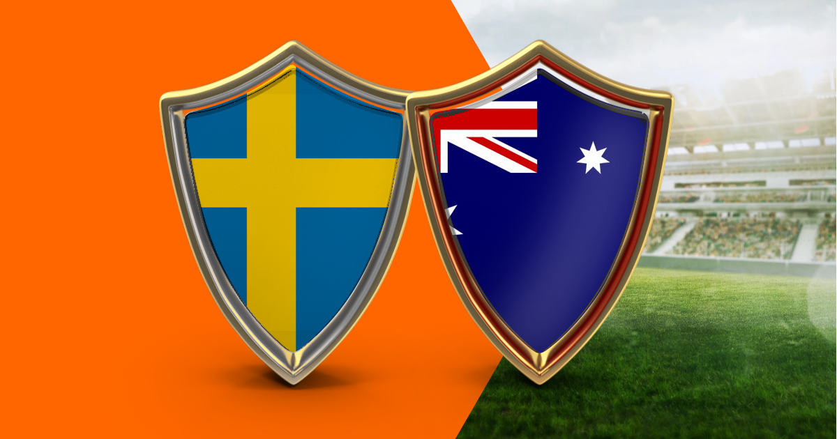 Odds Sverige-Australien bronsmatch Dam-VM 2023