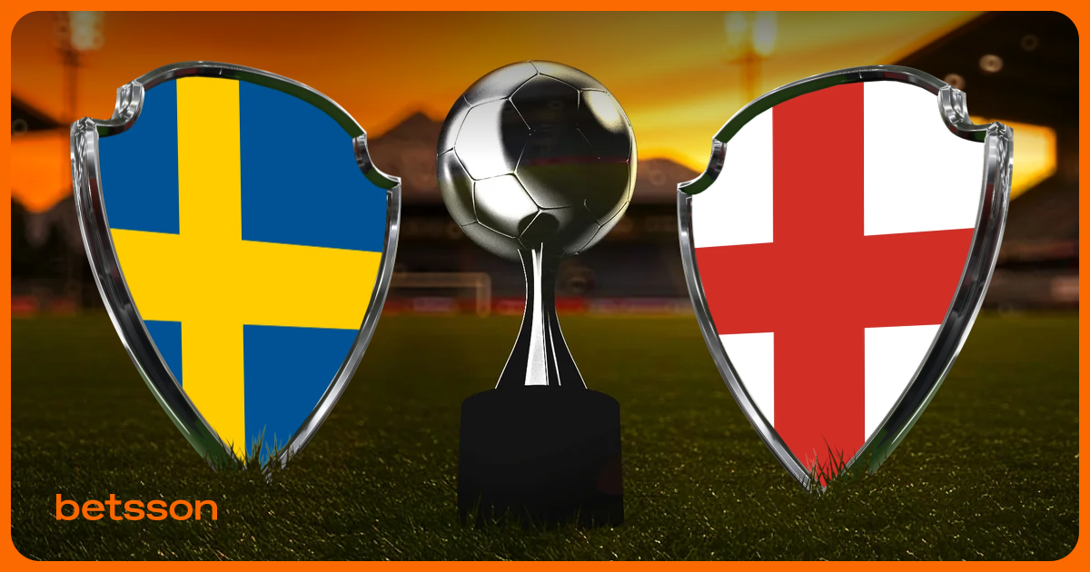 Hetaste oddsen till Sverige-England – kvartsfinal EM 2025